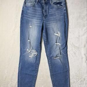 VERVET Blue Dreamland Stretchy Boyfriend Size 29 Distressed Women’s Jeans